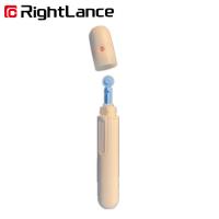 Buy cheap White Painless Lancing Device 100mm Reusable Blood Sugar Monitor Lancet Glucose product