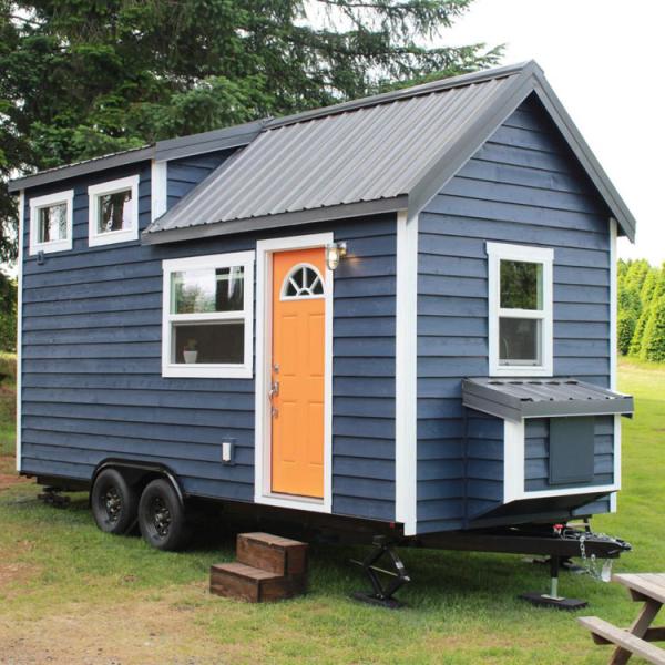 Buy cheap 15mm OSB Board Light Steel Z275 Prefab Prefabricated 1 Bedroom 1 Bathroom Tiny House For Camping from wholesalers