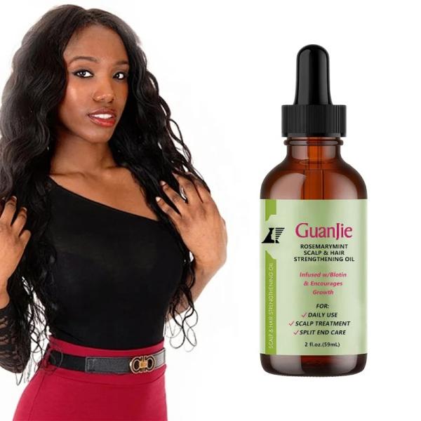 Buy cheap Private Label Homemade Herbal Vegan Olive Jojoba Castor Rosemary Avocado And Peppermint Hair Growth Oil For Men Coconut Oil from wholesalers