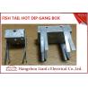 Buy cheap Hot Dip Finish GI Electrical Gang Box / Gang Electrical Box 3 inch by 3 inch from wholesalers