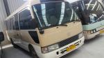 Toyota 1HZ / 15B 16B Used Coaster Bus , Passenger Mini Old Coaster Bus