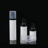Buy cheap PP Material Airless Cosmetic Bottles Small Volume White Color For Lotion from wholesalers