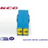 Buy cheap Auto Shutter Fiber Optic Cable Adapter 9/125 Single Mode LC/UPC Duplex Plastic Material from wholesalers
