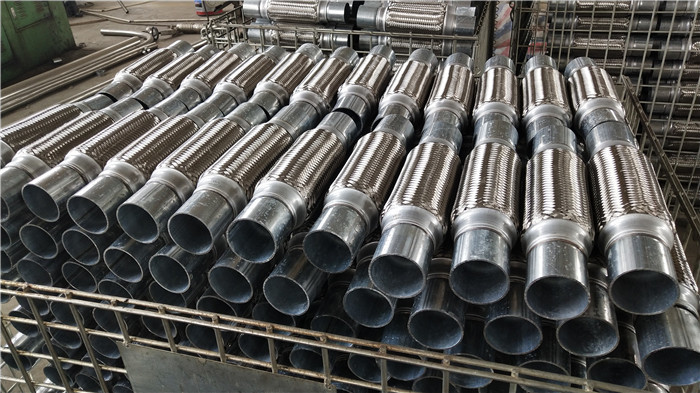Automotive 201 Stainless Steel Exhaust Flex Pipe Id 38mm / 45mm / 51mm / 57mm / 63mm