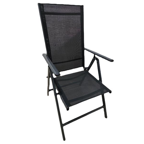 Buy cheap Outdoor Courtyard High Backrest Folding Reclining Chair with 7 Adjustable Positions from wholesalers