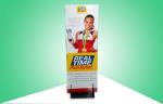 Easy Assembly Free Standing Custom Cardboard Displays , Corrugated Floor Display