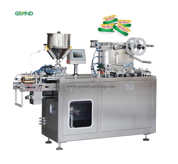 Plastic Liquid Blister Packing Machine DPP 150 Automatic Aluminum 10-35 Times