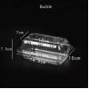 Buy cheap Transparent Vegetable Box Disposable Fruit PET Box Clamshell Hinge Salad Pastry Takeaway Box No Hole With Lid from wholesalers