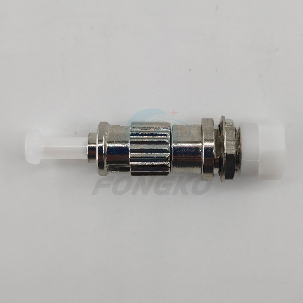 FC Female to ST Male Optical Conversion Coupler Fiber Hybrid Adapter 50/125