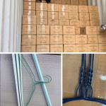 Durable Metal Wire Hanger Material For PVC / PE Coated Hanger 300kgs Per Roll