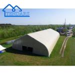 Custom Indoor Sports Hall Tent Curved Shape For Football Soccer Field Canopy For
