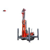 Buy cheap Crawler Mounted Hydraulic Water Well Drilling Machine With 112kw Diesel Powered product