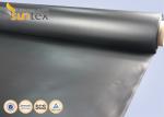Black Neoprene Coated Glass Cloth For Flexible Connector