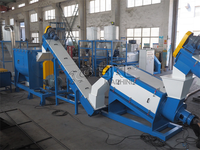 PET Flakes Pe Film Washing Line Woven Bags Plastic Recycling Machine