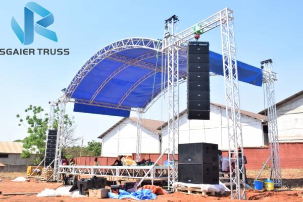 Buy cheap Press Conferences / Studio Truss , Movable 0.5m - 3m Aluminium Lighting Truss from wholesalers