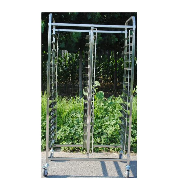 Buy cheap Stainless Steel Aluminium Bakery Tray Trolley With Heavy Duty Universal Wheels from wholesalers