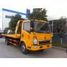 Buy cheap Road Vehicle Flatbed Tow Truck , Medium Duty 3t 24 Hour Tow Truck High Performance from wholesalers