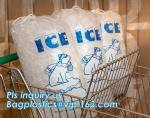 ICE BUCKET LINERS, FDA APPROVED, CLEAR BAG FOR GREAT DISPLAY, HEAVY DUTY, TUFF