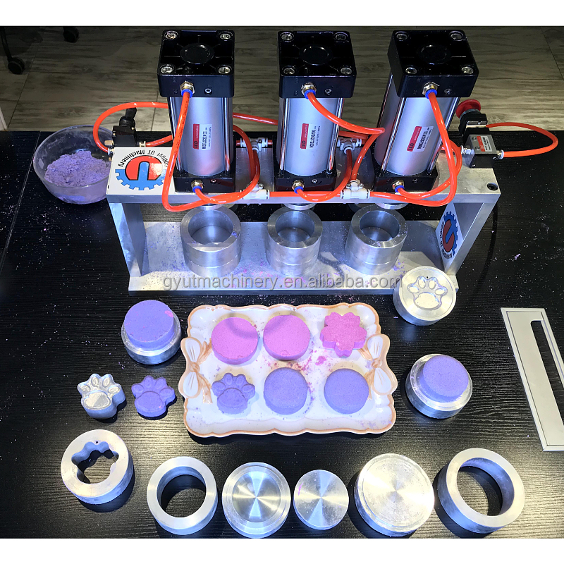 Bath Shower Foot Bath Hand Spa Bath Bomb Making Machine with Customized Shape Mold