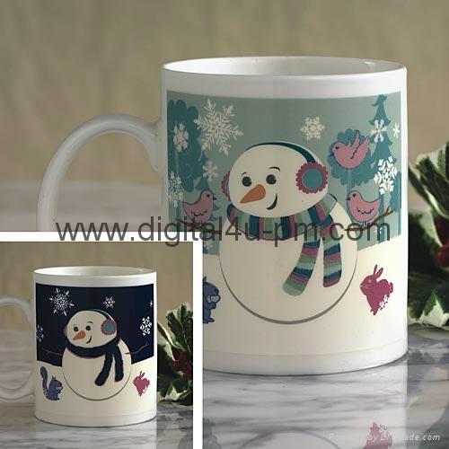Buy cheap Christmas color-changing mugs from wholesalers