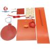 Buy cheap Orange Lithium Battery Heater Customized Oil Bucket Silicone Rubber Heating Pad from wholesalers