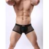 Buy cheap Mens Sexy Boxer Shorts Xl See Through Mesh Waistband Briefs Club Wear Customized Waistband Boxer Briefs from wholesalers