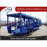 Buy cheap Customized Skeleton Shape Car Carrier Trailer 2 Axle Carbon Steel Material from wholesalers
