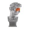 Buy cheap Abstract Home Decoration Fibreglass Roman Head Statue from wholesalers