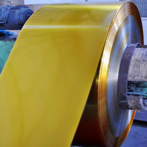 Buy cheap ETP Electrolytic Steel Tinplate Gold Colour Printed Sheet For Making Metal Packaging from wholesalers