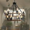 Buy cheap Loft Rattan pendant light For Kitchen Bedroom Dining room Lighting Fixtures (WH-VP-12) from wholesalers