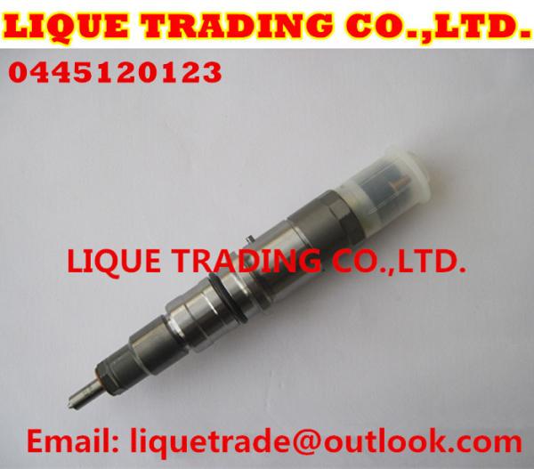 Buy cheap BOSCH CR Injector 0445120123 / 4937065 for Cummins ISLE engine / Kamaz /Kavz Kurgan/ Paz from wholesalers