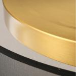 LED Ceiling Light All Copper Living Room Light Nordic Simple Room Round gold