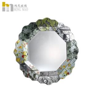 Buy cheap Commercial Antique Glass Wall Mirror Framed Waterproof Moistureproof from wholesalers