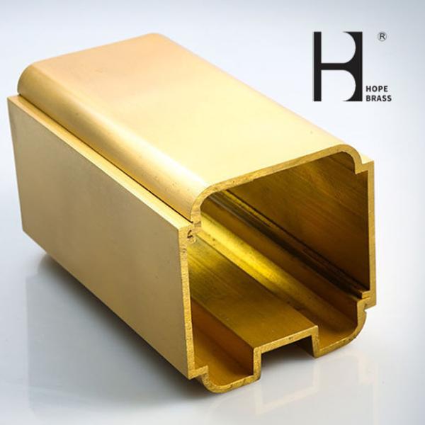 Buy cheap SGS Wear Resistant Brass Stair Handrail Brass Railing Components from wholesalers