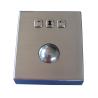 Buy cheap IP65 vandal proof stand alone metal industrial optical trackball pointing device from wholesalers