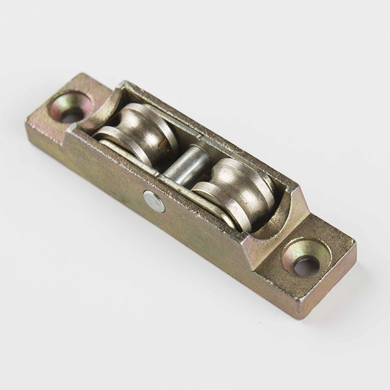 Iron Wheel Material Double Metal Roller-Groove Pulley for Durable UPVC Sliding Window