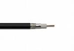 RG11 Quad CATV Coaxial Cable 14 AWG CCS AL Braiding Jelly PE for Direct Burial