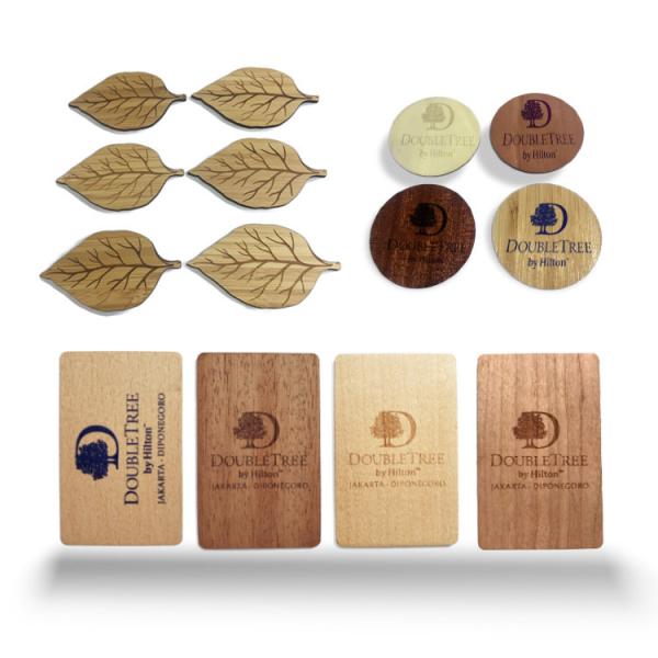 Buy cheap Wooden Hotel Door RFID Key Cards 1.2mm Thickness Programmable 13.56MHZ Frequency from wholesalers