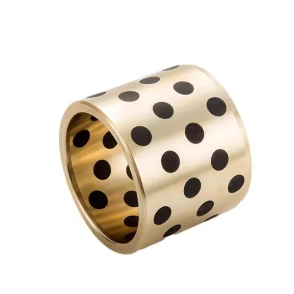 Buy cheap 22mm Bore Sintered Bronze Bushing Sint Metal Thread Brass Collar Bushing Copper Bush from wholesalers