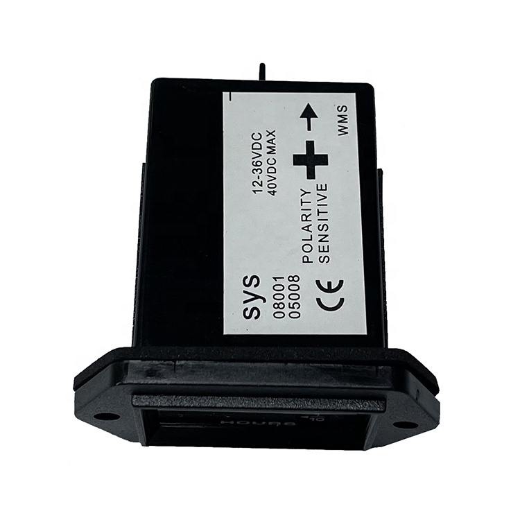 DC12-36V Digital Engine Hour Meter Timer 08001 05008 for Marine Boat Lawn Truck Tractor