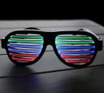 LED musical shades Sound & Music Active LED Party GLOW Glasses with USB Charger