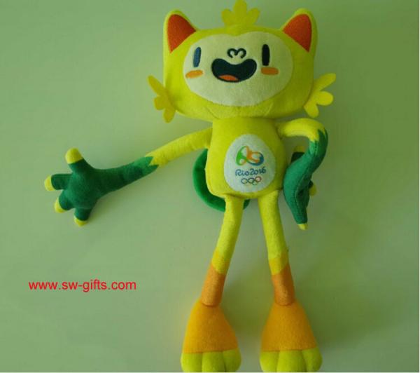 Buy cheap 2016 Brazilian Olympic Mascot Vinicius Plush Doll Stuffed Toy 30cm Come From Rio de Janeir from wholesalers