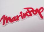 Custom Towel Embroidery Chenille Cartoon Iron On Logo Patches