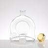 Buy cheap Super Flint Glass Hot Stamping 750ml Vodka Whiskey Gin Brandy Tequila Rum Glass Bottle from wholesalers