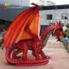 Buy cheap CE Outdoor Theme Exhibition Animatronic Dragons Life Size Dragon For Amusement Park from wholesalers