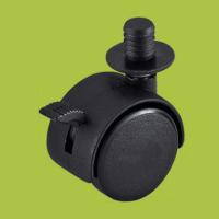 Buy cheap baby walker casters insert stem black caster with brake product