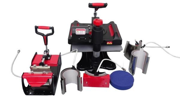 Buy cheap 220V Semi Automatic 8 In 1 Combo Heat Press Machine from wholesalers