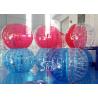 Buy cheap Durable kids N adults TPU inflatable zorb soccer ball for outdoor playing soccer games from wholesalers