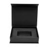Buy cheap Custom logo Luxury Black Cardboard Smart Watch Magnetic Gift Packaging Box Single Watch with Foam Lining from wholesalers