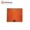Buy cheap Orange Drum Silicone Rubber Heating Pad For Oil / Water Heating from wholesalers